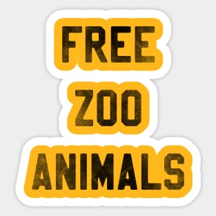 Free Zoo Animals Sticker